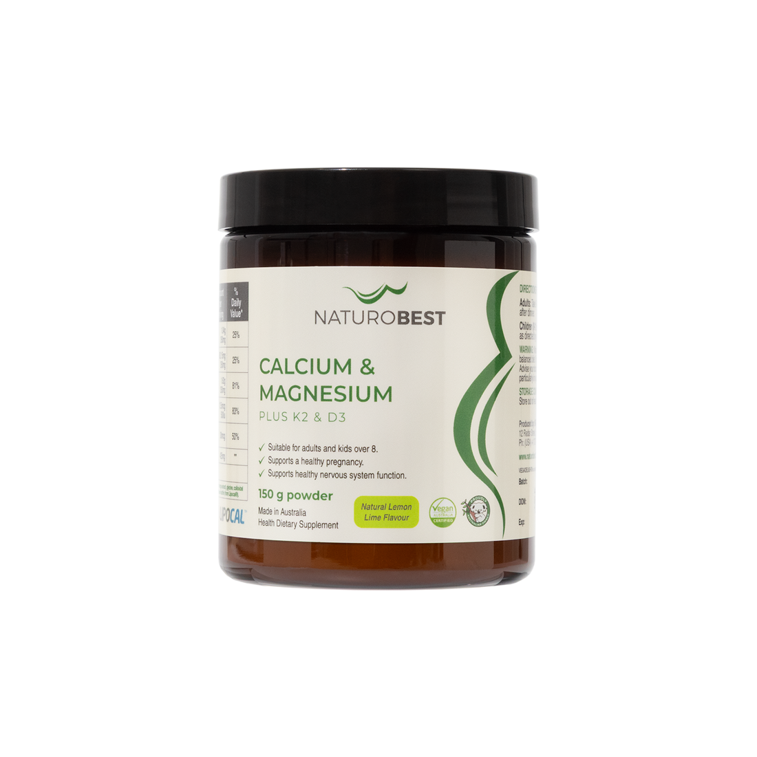 Calcium & Magnesium Plus K2 & D3 | US Label | 20% Off!