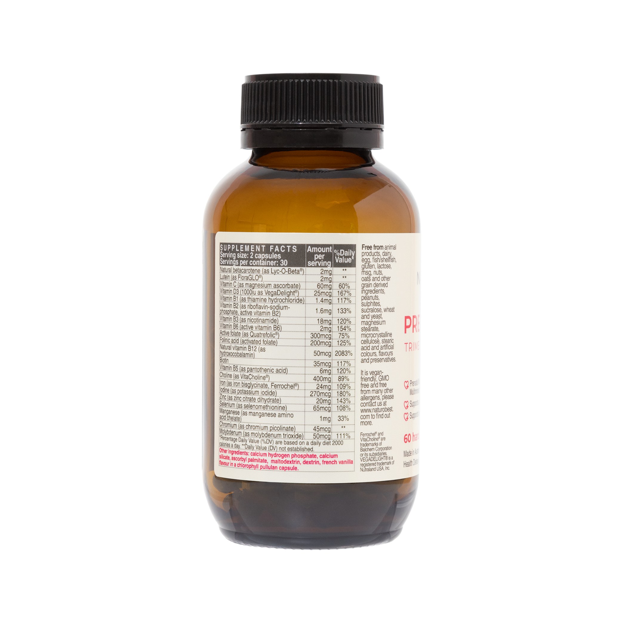 Prenatal Trimester 2 & 3 Plus Breastfeeding | US Label