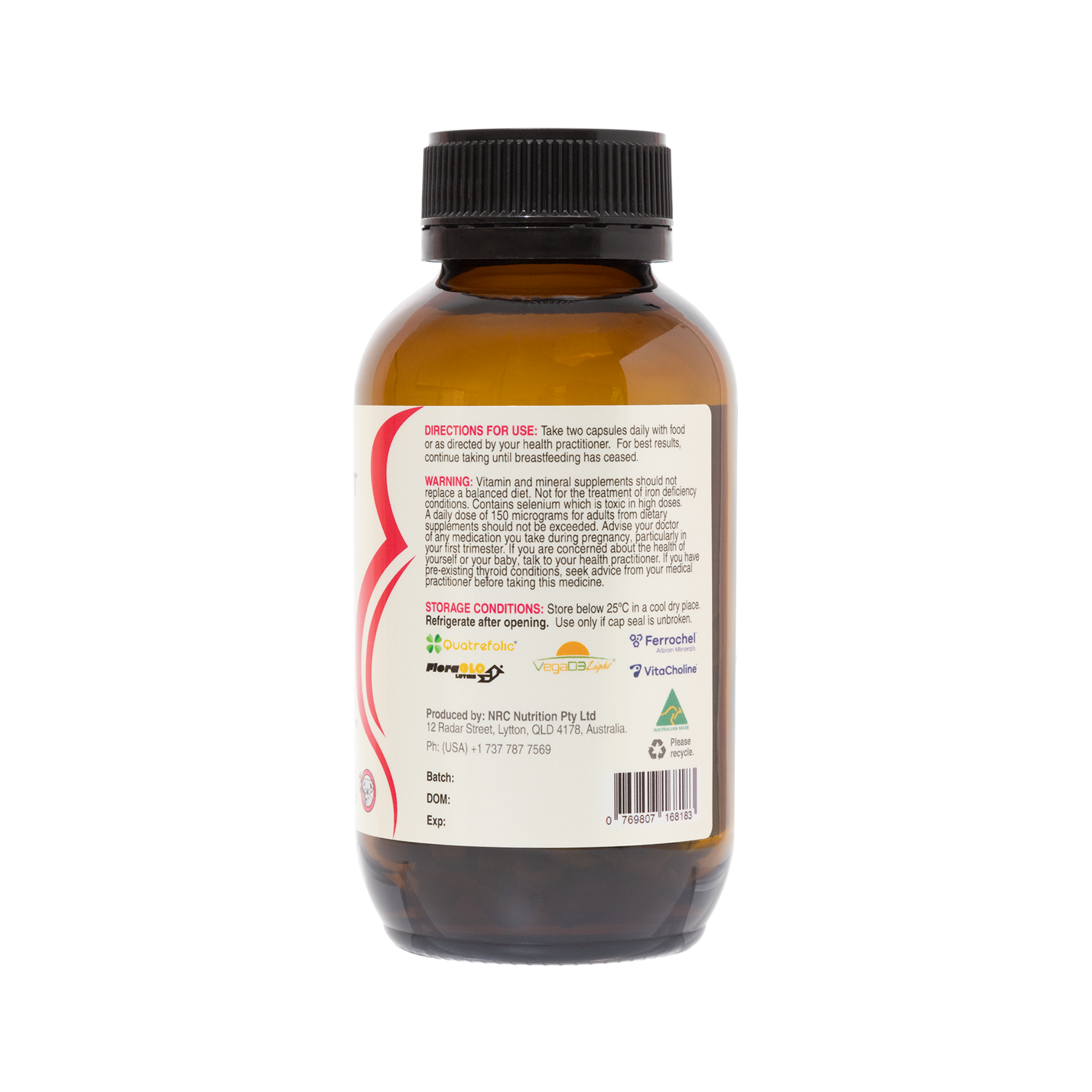 Prenatal Trimester 2 & 3 Plus Breastfeeding | US Label