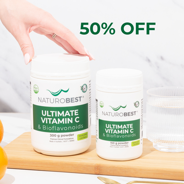 Ultimate Vitamin C & Bioflavonoids | 50% Off!  150gms & 300gms Pack Sizes